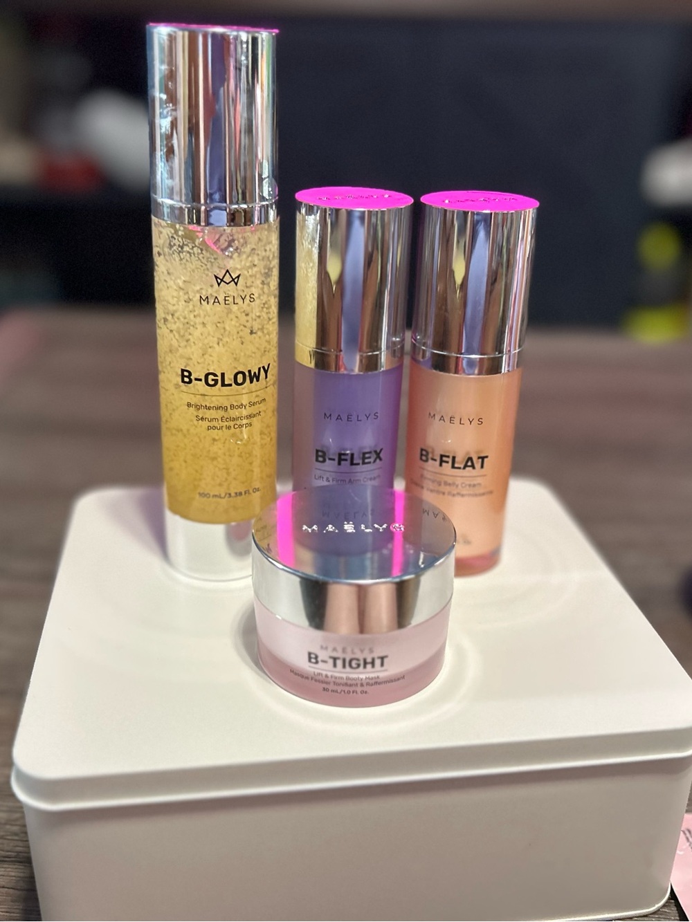 B-Glow, B-Flex, B-Flat & B-Tight Skincare Set